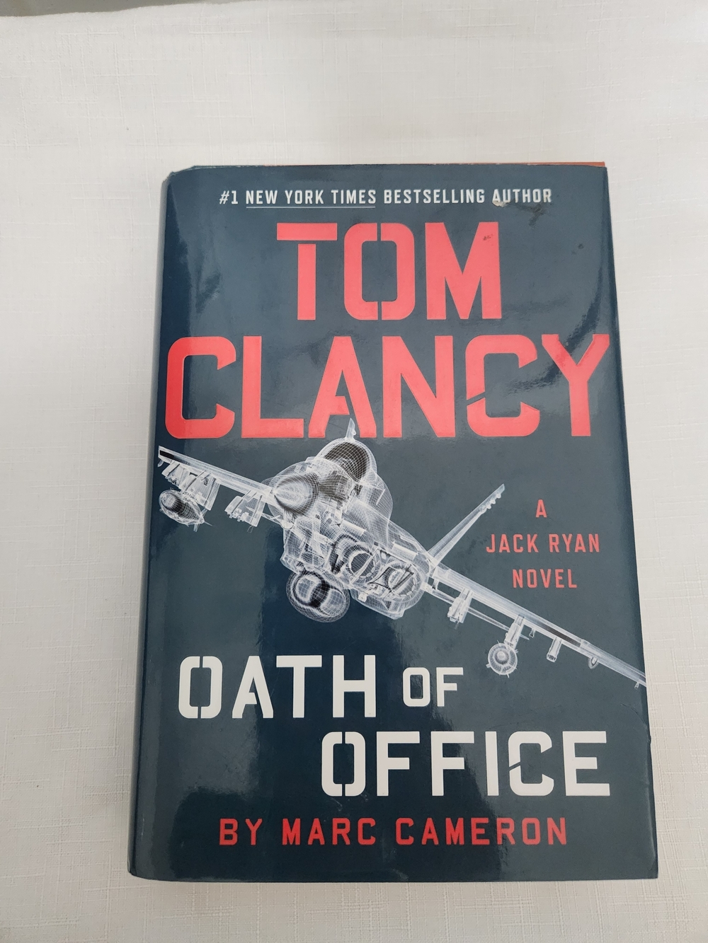 Tom Clancy's Oath of Office Hardcover Book